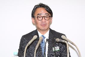 East Japan Railway Company President Change Press Conference